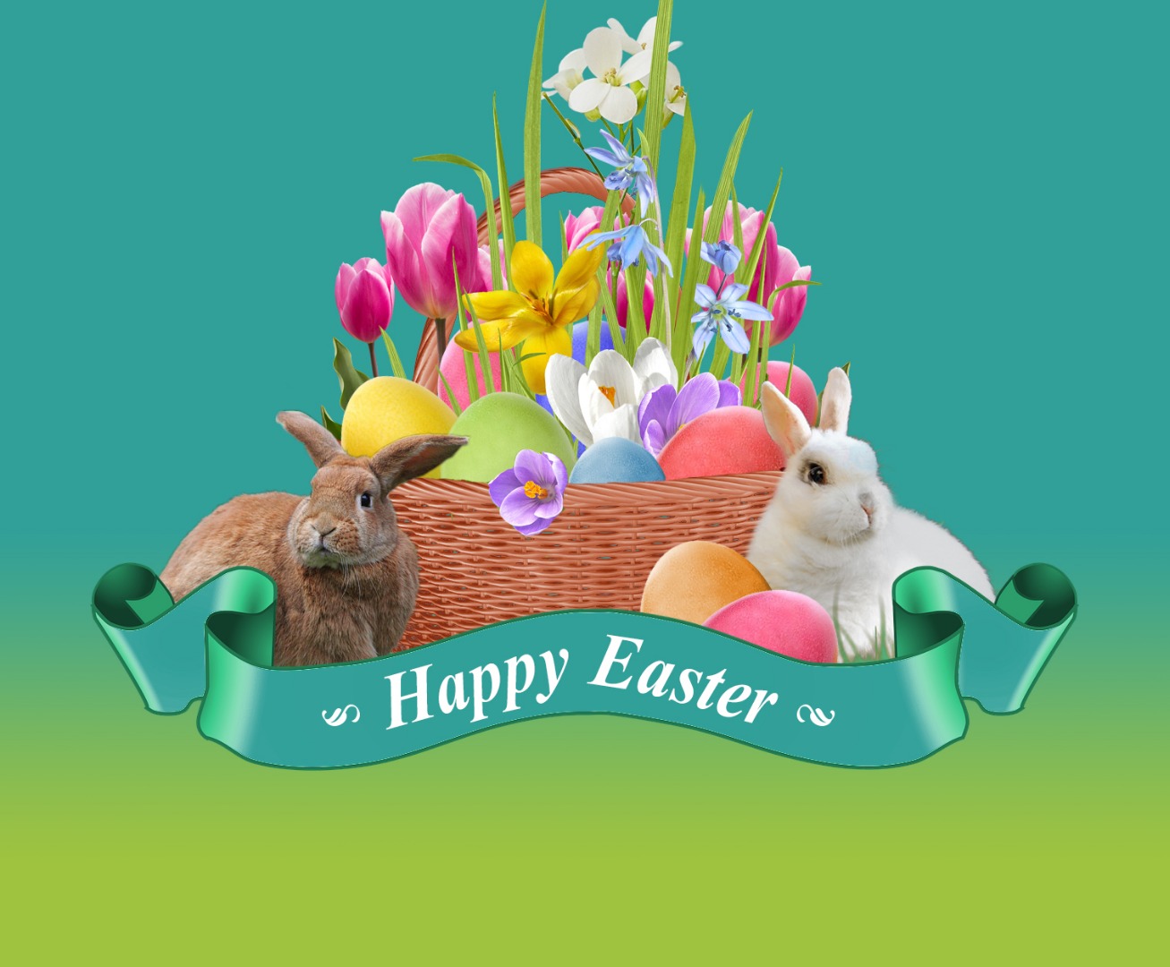 🌷Happy Easter 🐰- Happy Spring 🌷 Image